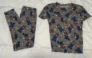 Super Mario Bros. Size 10 2-Piece Pajama Set Multi-Color - Picture 1 of 6