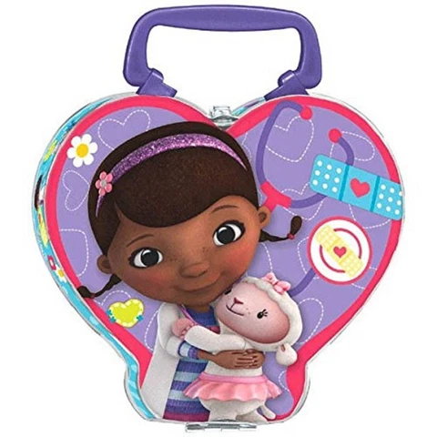 Party Favors - Doc McStuffins - Heart-Shaped Collectible Tin Purse Cover
