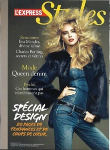 L'EXPRESS STYLES n°3141 14/09/011 Spécial design/ Eva Mendes/ Charles Berling - Imagen 1 de 1