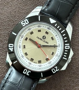 Vintage Favre-Leuba Men'S Watch Hand Wrapping - Picture 1 of 8