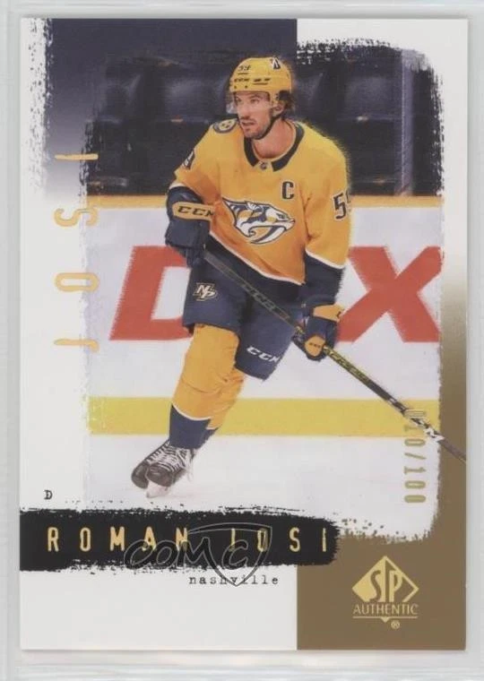 2020-21 SP Authentic 2000-01 Retro Spectrum /100 Roman Josi #R72 - Image 1 of 2