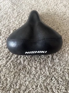 Nishiki Cionlli Comfort Fahrradsattel Fahrradsitz schwarzl - Bild 1 von 5