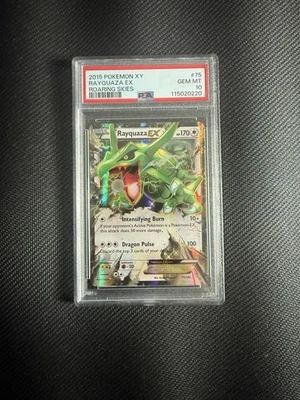 Pokémon TCG Rayquaza EX Ultra Rare Card 75/108 XY: Roaring Skies - Image 1 of 2