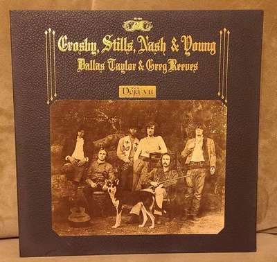 Crosby Stills Nash and Young - Deja Vu Vinyl LP - Atlantic SD-7200 EX/EX - Image 1 of 4