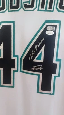 Julio Rodriguez "JRodShow" Signed Majestic Authentic Mariners Jersey JSA   - Image 1 of 4