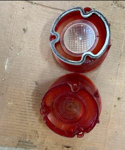 1972 Chevrolet Chevelle Passenger Side Tail Light Lenses Original - Bild 1 von 2