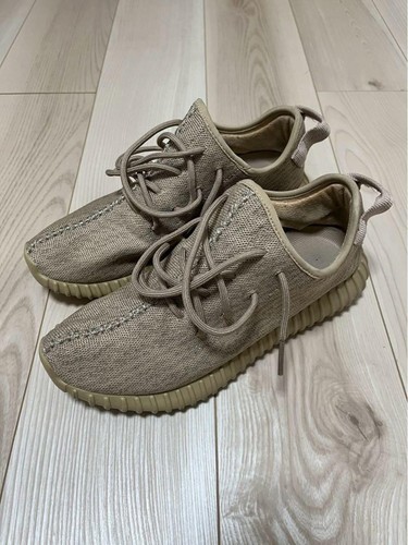 Adidas Yeezy Boost 350 Tan Uomo Taglia 9.0 US Usate con segni di usura