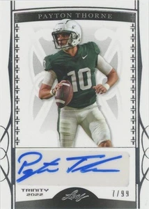 Payton Thorne 2022 Leaf Trinity Auto Silver #7/99 #BA-PT1 - Picture 1 of 2