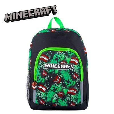 Minecraft Kinder Jungen TNT Design Premium Rucksack groß