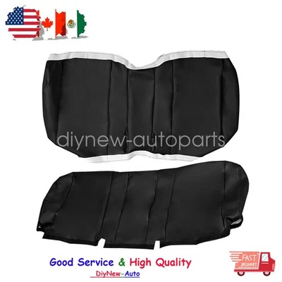 Black Seat Cover For John Deere Gator Bench XUV HPX 625i 825i 855D 855D S4 New Foto 1 de 4