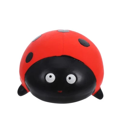  Durable Latex Pet Toy for Dogs and Cats Squeaky Ladybug Toy Interactive Fun and - Image 1 of 4