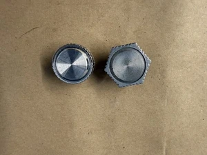 80-91 Ford Truck Bronco Headlight Wiper Knobs 1980-1991 Chrome OEM - Picture 1 of 3