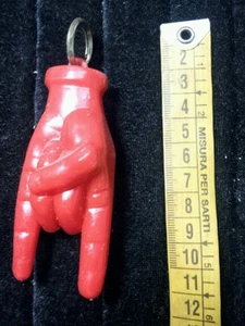1 Cuerno Mano Der Glöckner Von Rojo Suerte Horn Charms Cuerno Hourse P - Picture 1 of 1