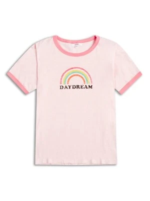 Sugar Squad Girl's Pink Rainbow T-shirt - Image 1 of 2