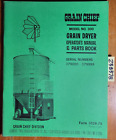 Gilmore Tatge Grain Chief 300 Grain Dryer 379000-379999 Operator & Parts Manual