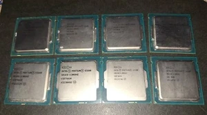 LOTTO 8 CPU 1150 PENTIUM G3260 3.3GHz DUAL CORE SOCKET PROCESSOR LGA H3 LOT LGA - Imagen 1 de 1