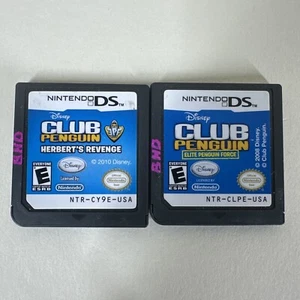 Club Penguin Elite Penguin Force & Herbert's Revenge Nintendo DS Cart Only E - Picture 1 of 5