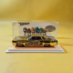 Hot Wheels 64 LINCOLN CONTINENTAL CHROME M&M Candy (WANGSTAR CUSTOM) REAL RIDERS - Picture 1 of 15