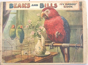 BEAKS AND BILLS My Birdies Book Nelson and Sons livre pour enfants ancien BE - Foto 1 di 6