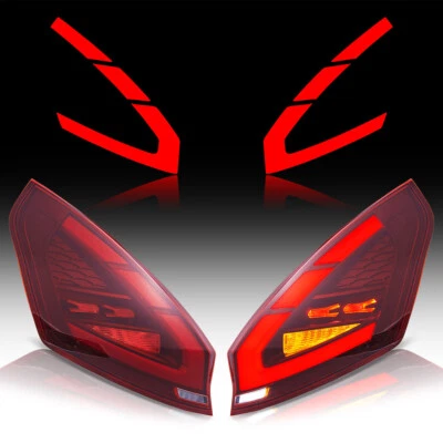 VLAND LED Tail Lights Fits Ford Fiesta 2008-2019 Hatchback w/Sequential Turn sig - Image 1 of 4