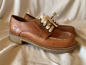 Vintage Vasque Lace up Women Leather Shoes Goodyear Soles Sz 7 - Picture 1 of 11