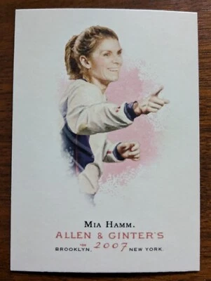MIA HAMM, 2007 TOPPS ALLEN & GINTER'S SOCCER CHAMPION #272 - Image 1 of 2