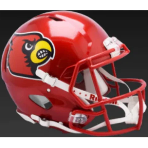 Louisville Cardinals Mini Speed Football Helmet FLASH - NCAA Cover