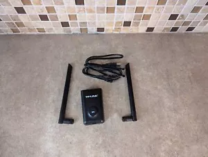 TP-LINK TL-WN8200ND 300MBPS 2.4GHZ HIGH POWER 500MW WIRELESS USB ADAPTER I3-3 - Picture 1 of 7