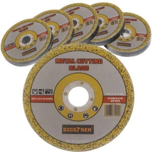 50 Dischi da Taglio 125 x 1 mm Disco Smerigliatrice per Ferro Metallo Lamiera - Foto 1 di 10