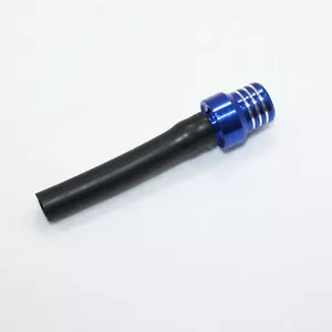 BLUE Gas Fuel Petrol Tank Cap Breather Hose PIT PRO Trail Quad Dirt Bike ATV - Picture 1 of 3
