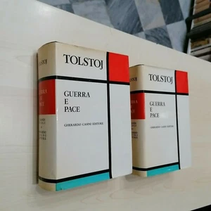 TOLSTOJ - GUERRA E PACE - DUE VOLUMI - G. CASINI - 1968 - Foto 1 di 1