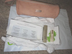 bareMinerals COSMETIC CASE BAG w/ Skinsorials Skinlongevity Vital Power Infusion - Picture 1 of 4