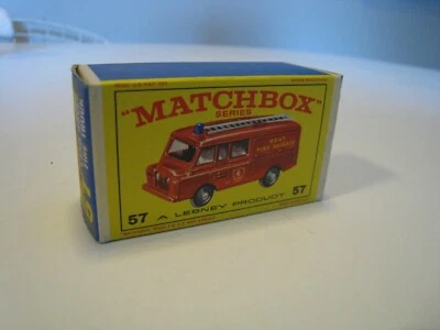 Matchbox Lesney No57 пожарная машина Land Rover - почти как новая в коробке - Изображение 1 из 4