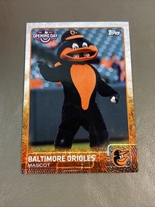 2015 Topps Opening Day Mascots Baltimore Orioles (The Oriole Bird) Card (M-03) - Picture 1 of 2