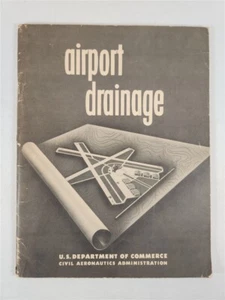 Airport Drainage ~ U.S. Department Of Commerce ~ 1952 PB Illustrated - Picture 1 of 11