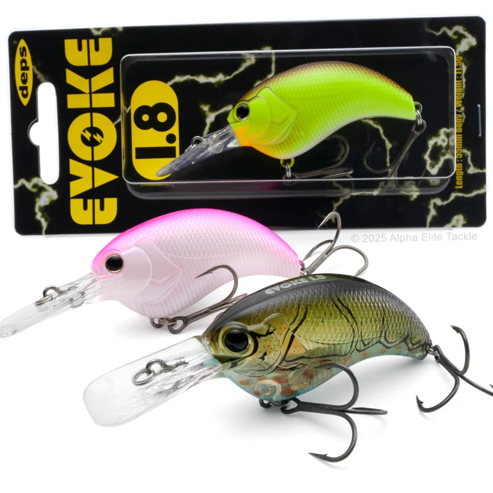 Deps Evoke 1.8 Squarebill Crankbait
