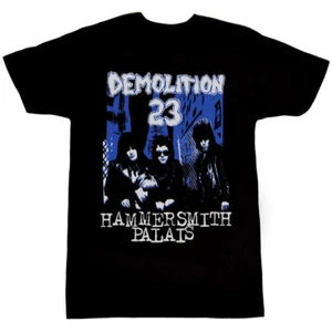 Vtg Demolition 23 Music Band Cotton Black For Men Women Full Size Shirt MM838 - Picture 1 of 3
