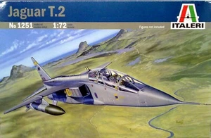 Italeri 1251 Sepecat Jaguar T.2 1:72 Neu und versiegelt in Original Box - Imagen 1 de 1