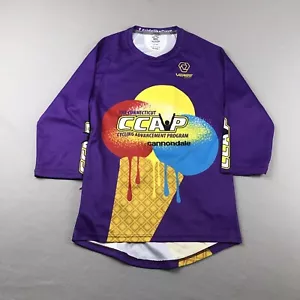 Verge Cycling Jersey Adult Small Purple CCVP Terra Venti Collection Shirt - Picture 1 of 13