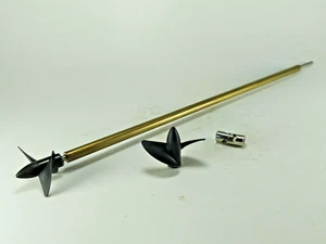 VXP 4mm Antrieb Vollwelle Stopfrohr 2x Prop 200/300mm EP Gasboot - Bild 1 von 2