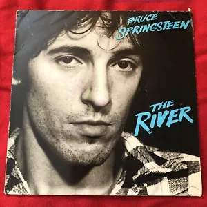 BRUCE SPRINGSTEEN - THE RIVER (LP) ORIGINAL WHITE LABEL PROMO W/Gold Stamp Promo - Picture 1 of 12