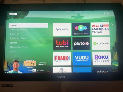 Vintage VIZIO 32 In VX32L HDTV10A  LCD HDTV VGA Monitor HDMI S-Video AV Inputs - Image 1 of 4