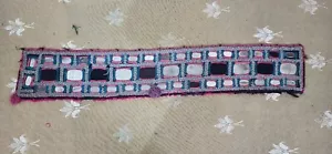 Vintage Boho Kuchi Mirror Belt – Handmade Tribal Waistband for Festival Wear - Picture 1 of 4