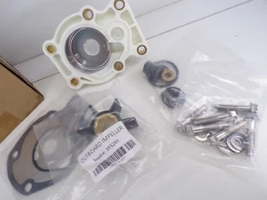 Water Pump Repair Kit w/Housing Johnson Evinrude OMC BRP 1980-UP 20-35HP 393630 - Picture 1 of 10