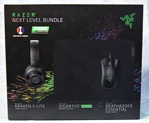 Razer Next Level Bundle - Gaming headset, mouse, and mouse pad - New in Box - Afbeelding 1 van 4