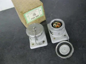 Caja de 2 CROUSE TRASERO Cuerpo de Receptáculo/Carcasas FAR347 4 Alambres 4 Polos 30 Amp - Imagen 1 de 5
