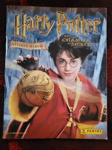 Panini Harry Potter und die Kammer des Schreckens komplettes Stickeralbum UK 2002 - Bild 1 von 23