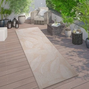 Rugshop Outdoor Runner Rug Distressed Palm Leave Rug Indoor and Outdoor Rugs 2x7 - Picture 1 of 11