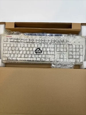 Compaq HP 122659-006 KB-9963 Ivory PS2 Keyboard New - Image 1 of 4