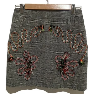 Auth stellamccartney - Cream Black Multi Women's Skirt - Picture 1 of 9